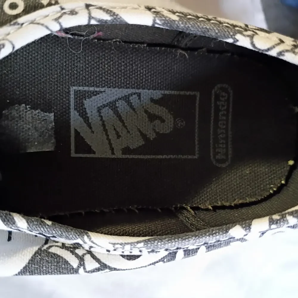 Vans Nintendo Super Mario Bros Villains Game Over Sneakers W7 M5.5 Canvas Skate - Picture 15 of 15